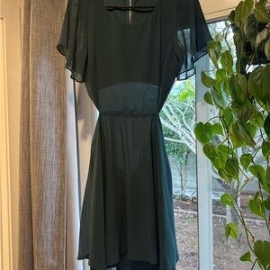 Lulu's Emerald High Low Dress